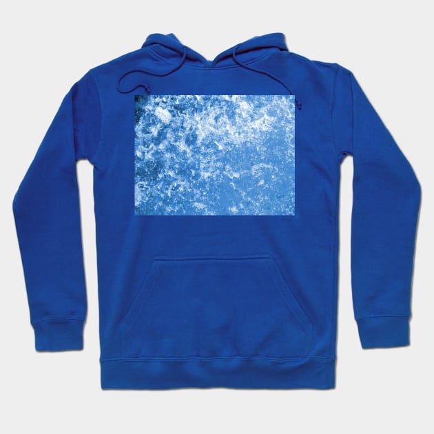 splashing, blue water, water, waterdrop, sea Hoodie by rh_naturestyles